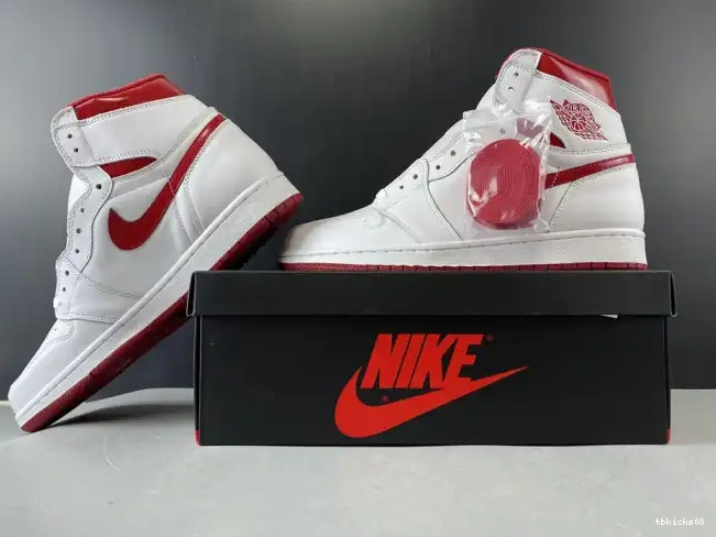 Cheap TBkick Metallic Jordan 1 Air Retro (2017) 555088-103 Red 0509
